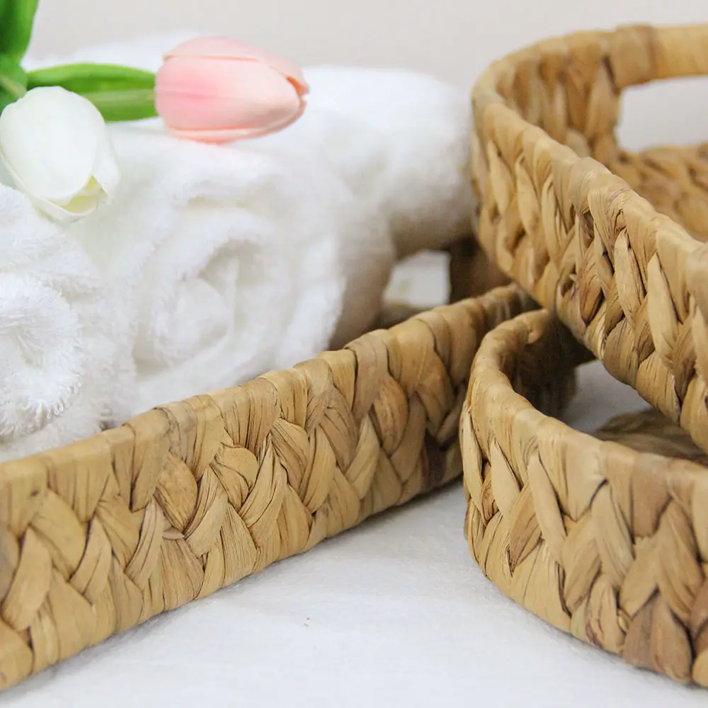 wholesale woven trays