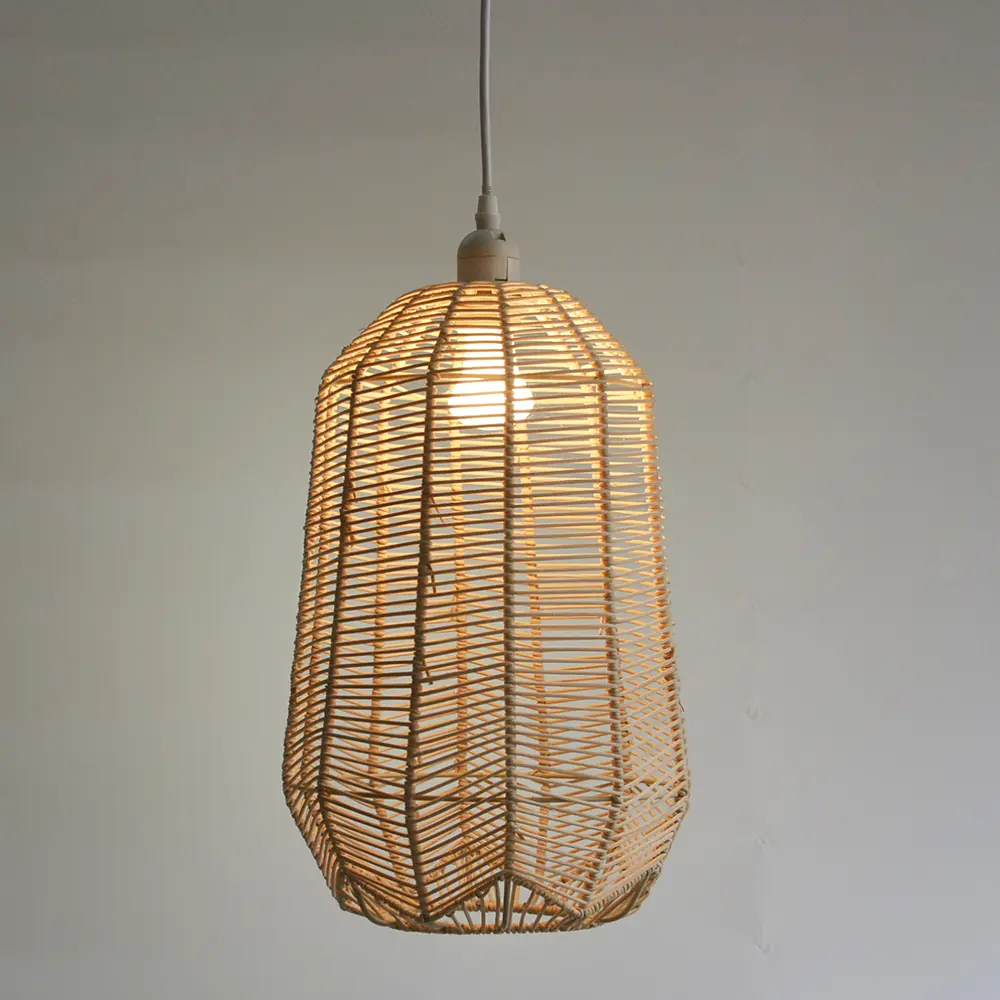 Handmade Rattan Lamps for Modern Home & Hospitality Lighting - Image 4