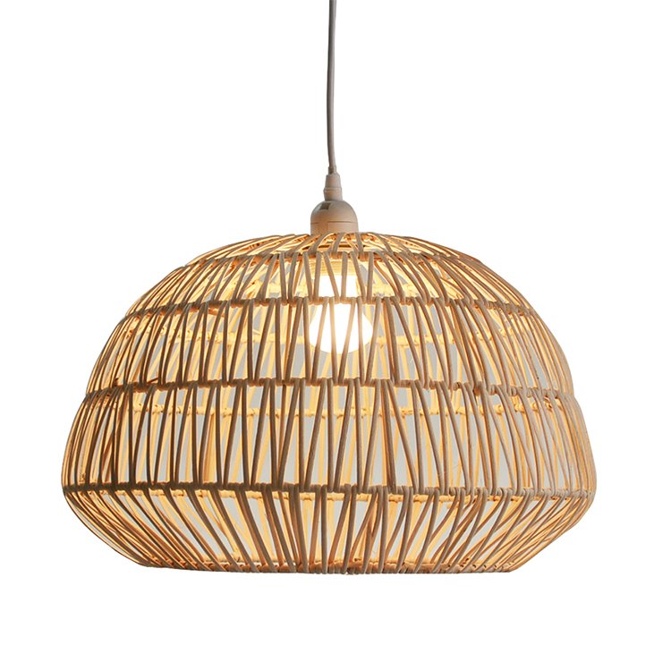 Natural Handmade Rattan Pendant Lamp Wholesale Supplier