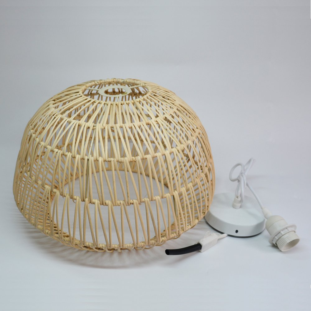Natural Handmade Rattan Pendant Lamp Wholesale Supplier