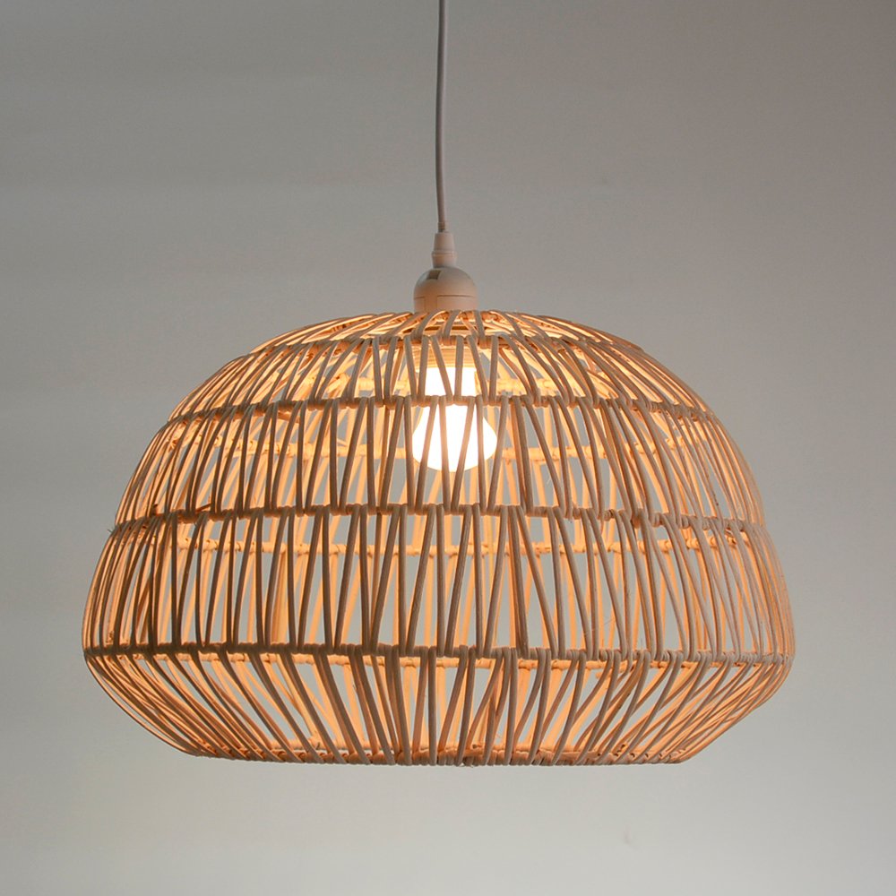 Natural Handmade Rattan Pendant Lamp Wholesale Supplier