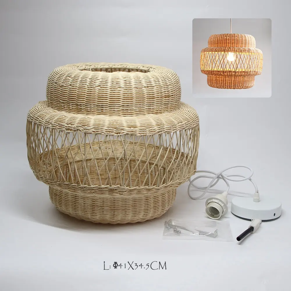 woven pendant lighting
